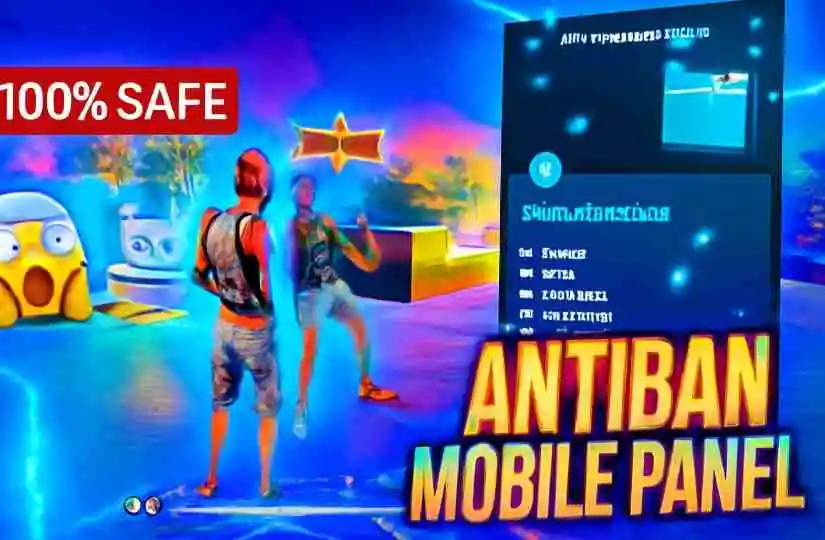 AntiBan FF panel interface