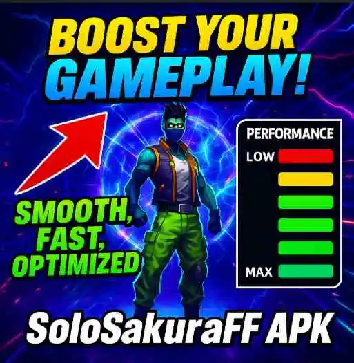 SolosakuraFF APK interface
